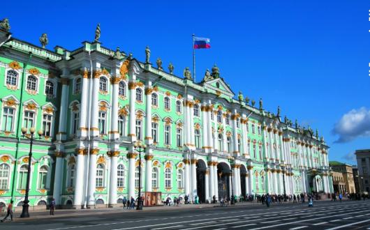 St Petersburg's Hermitage Museum is among the landmarks guests will visit