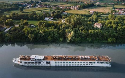 Uniworld's Rivers of the World itinerary includes a cruise on La Venezia in Italy