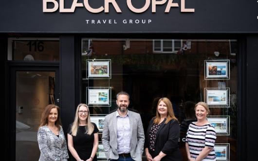 The Black Opal team (L-R): Keri Gee, Kathryn Morris, Jamie Smith, Louise Vernon and Alex Taylor