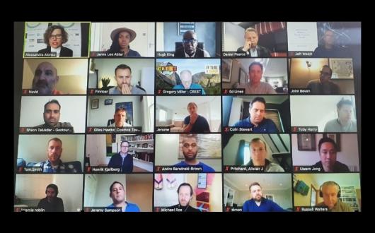 More than 30 male travel leaders joined the allyship session