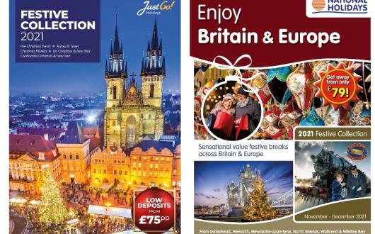 The brochures follow a rise in demand for festive breaks