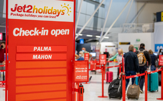 A total of 22 flights departed from airports across the UK