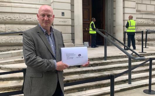 UKinbound's Joss Croft delivers plans for a Tourism Export Recovery Fund to the Treasury