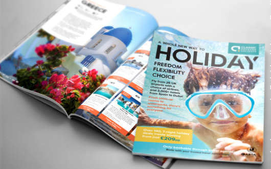 The company's first brochure features 18 destinations, with flights from up to 26 UK airports