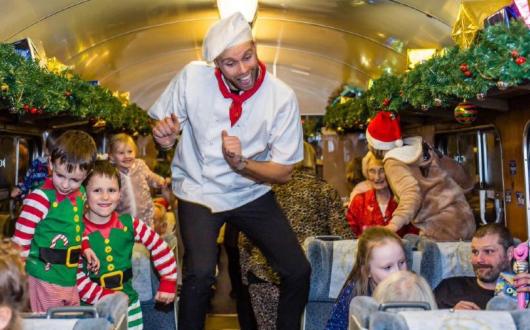 Polar Express trips feature a range of festive entertainment for families