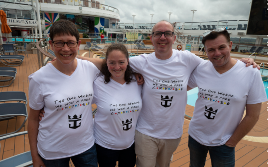 Shaun Arthur-Hannant, Norfolk constabulary; Rebecca Batley, pharmacy A&E; Michael Arthur-Hannant, ERS ambulance paramedic and Rachel Batley, paramedic