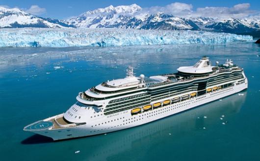 Serenade of the Seas became the first Royal ship to return to Alaska since 2019 this week (Credit: Royal Caribbean)