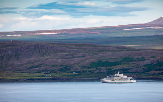 Crystal Endeavor in Vopnafjordur (Credit: Bruno Cazarini)