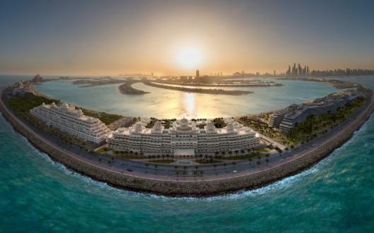 Raffles The Palm Dubai is due to open in the final few months of 2021