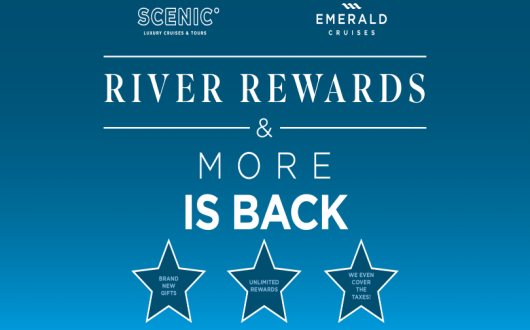 Travel agents can earn gifts for each Scenic and Emerald Cruises booking they make