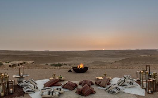 Six Senses Shaharut features 60 suites and villas in the Negev desert