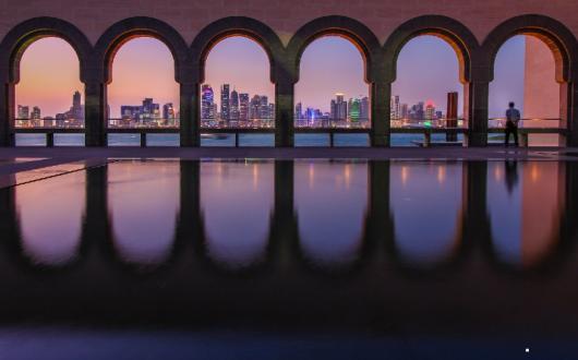 Qatar (Pictured: capital Doha) is looking to use the World Cup to establish its tourism offering (Credit: Florian Wehde / Unsplash)