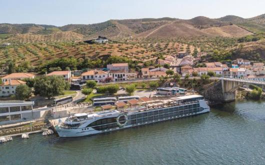 Tauck has designed its new river ship Andorinha for sailing along the Douro