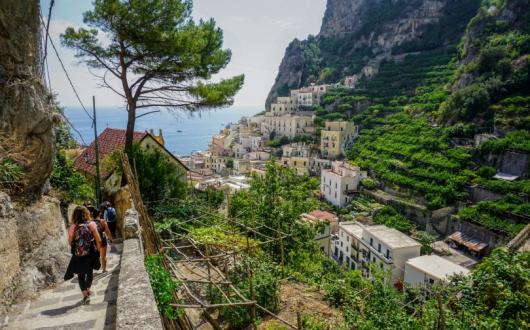 The programme includes a trip to Italy's Amalfi coast on 9 October 2021, from £1,269pp
