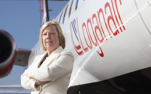 Kay Ryan, Loganair's chief commercial officer
