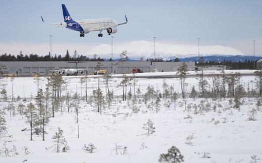 Scandinavian Mountains airport will receive UK visitors later this year