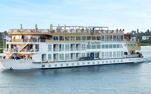 The ship features a swimming pool and will sail 11-night 'Secrets of Egypt & The Nile' itinerary