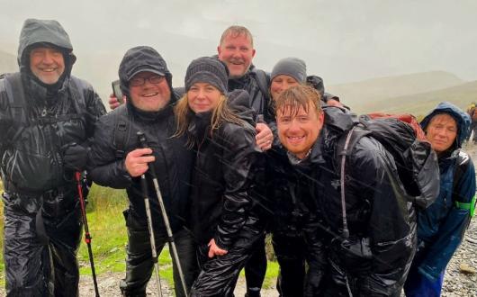 Kuoni chief Derek Jones thanked those who have donated and supported the group and said the messages of encouragement "helped to propel us along"