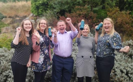 The team hopes to raise £2,400 for the charity