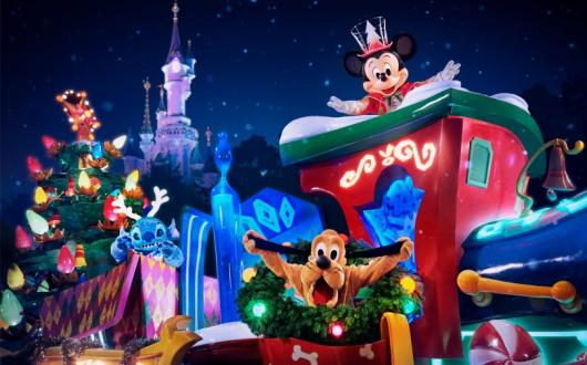 The new offering includes a Christmas themed parade