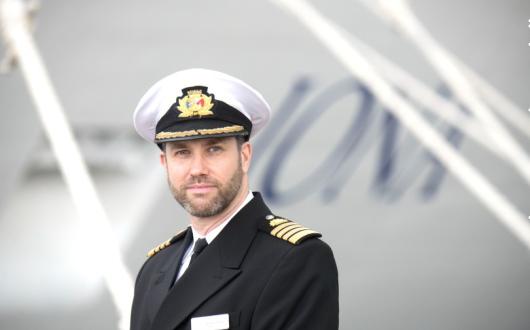 Camby has captained Azura, Arcadia, Aurora, Oceana, Ventura, Britannia, Queen Victoria, Queen Mary 2 and most recently Iona