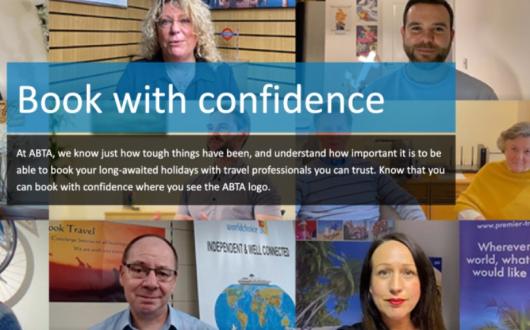 Abta will again feature videos from members as part of its new Travel with Confidence campaign