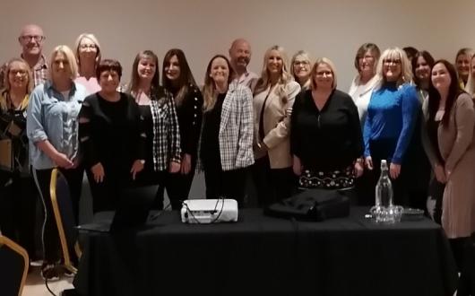 Hays North West management and branch managers held their first in-person meeting since late 2019