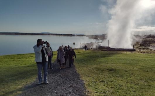 It took guests on a five-day "Icelandic Splendors" tour 