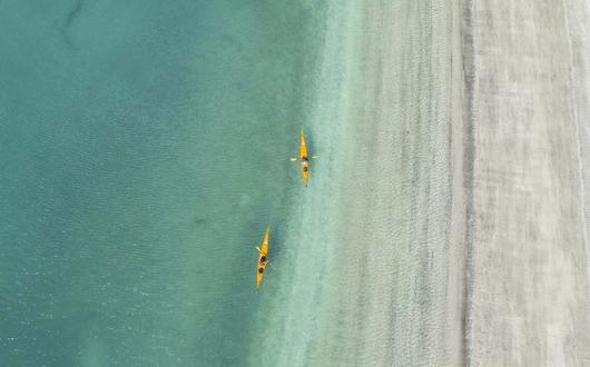Learning about New Zealand on an immersive virtual fam