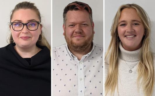 Madeleine Hubble, Matthew Corcoran and Emily Waters join the CV Villas trade team