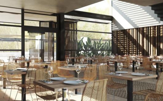 The adults-only, 83-room hotel will feature double rooms, bungalows, private pool suites and suites with Jacuzzis and private roof gardens