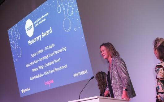 The awards were held during the AWTE's annual Christmas Lunch (Credit: Andy Huntley / AWTE)