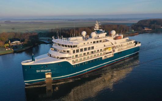 SH Minerva departed Ushuaia on 30 December