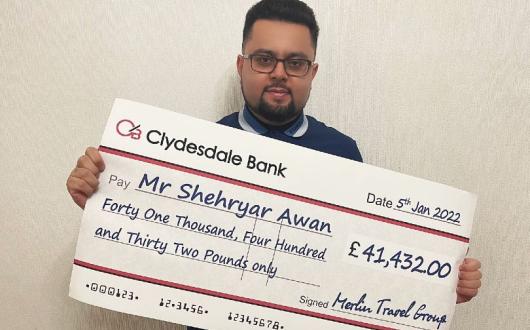 Shehryar Awan from Exquisite Escapes earned more than £41,000 in commission from December departures