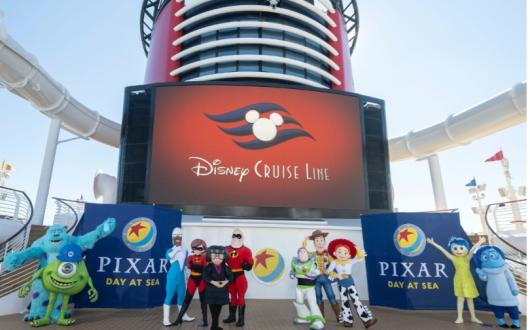 A Pixar film festival, exclusive merchandise and photo opportunities will be available