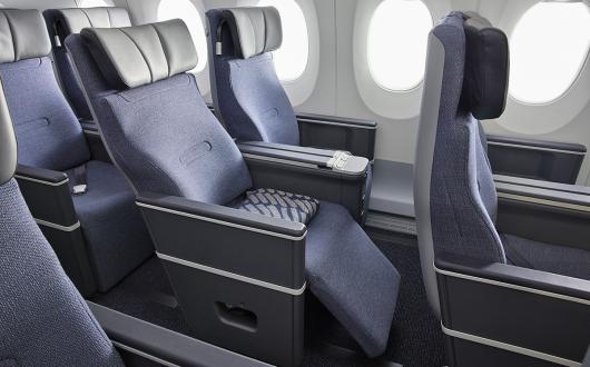 Finnair's new premium economy seat