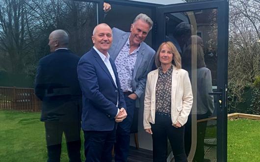 The Travel Solutions Network team – Garry Winterburn, Steve Endacott and Lindsey Winterburn