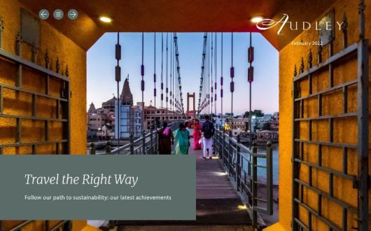 Audley Travel's Travel the Right Way report