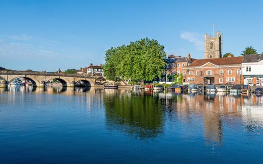 The Relais, Henley occupies a prime spot on the Thames