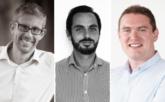 Macs Adventure's news recruits – Graham Horner, Nick Blake and Stuart Hammonds