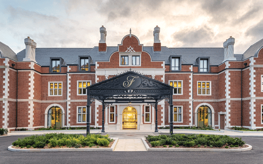 Grand entrance at the new Fairmont Windsor Park