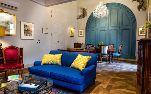 The newly refurbished Presidential Suite at The Xara Palace Relais & Chateaux, Mdina