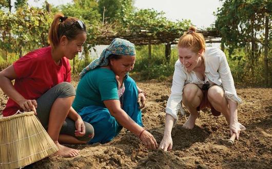 Intrepid Travel Nepal Madi Valley agriculture