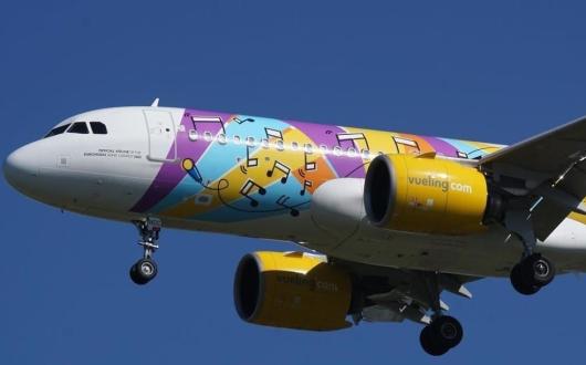 Vueling hopes its Eurovision design will be a hit (Pic: Antonio Restivo)
