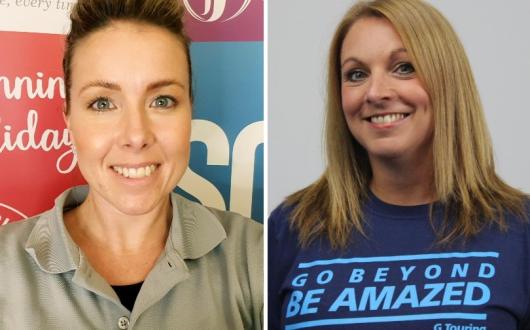 Polly Poulton (left) and Rachel Mould (right) have been appointed national account managers south and north respectively