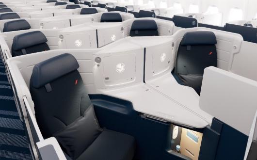 Air France's new business class seats will be introduced from September 2022