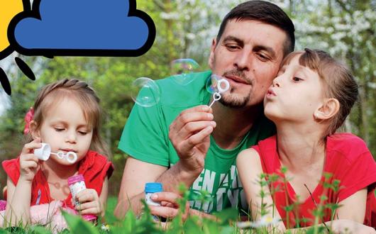 The charity supports families facing tough times by providing domestic holidays and short breaks