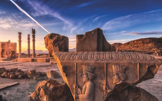 Arcadia Expeditions' adventurous clients can camp with nomads and visit historic sites is Iran 