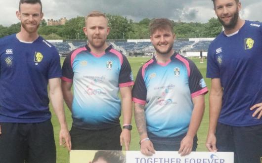 Durham Country Cricket Club has previously raised money for the trust at its games (Credit: Durham Country Cricket Club)