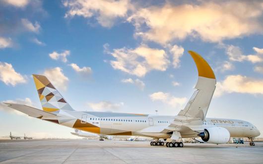 Etihad's Airbus A350-1000
